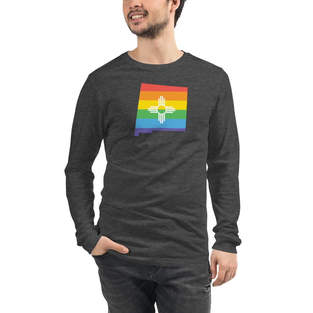 New Mexico State Rainbow - Unisex Long Sleeve