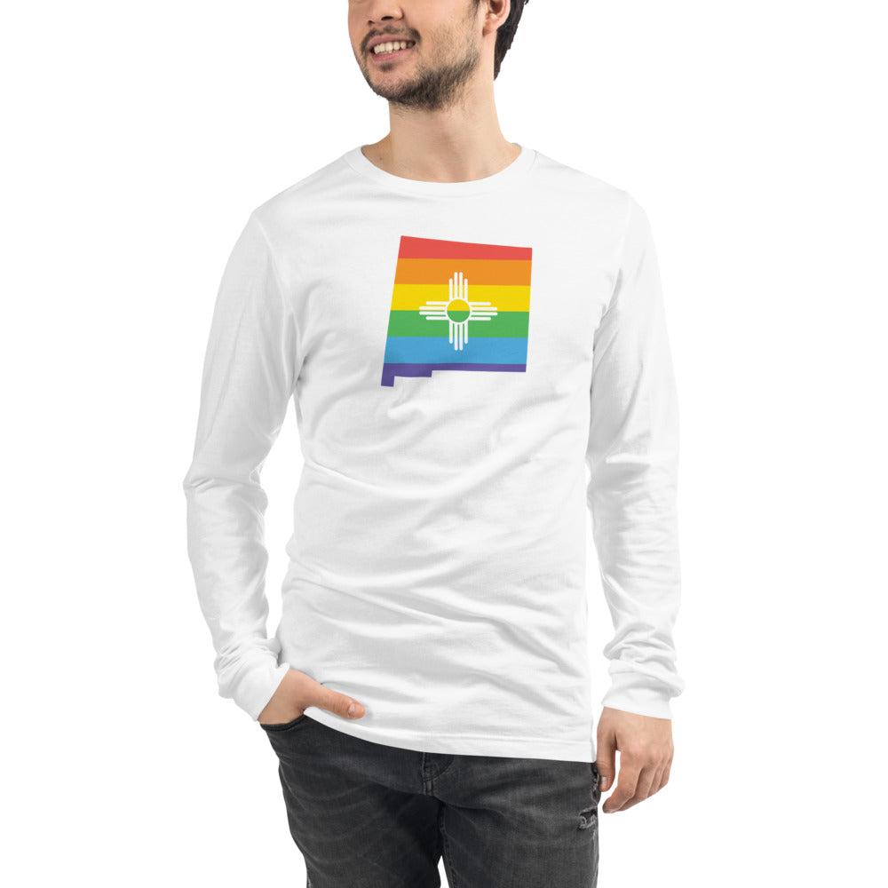 New Mexico State Rainbow - Unisex Long Sleeve