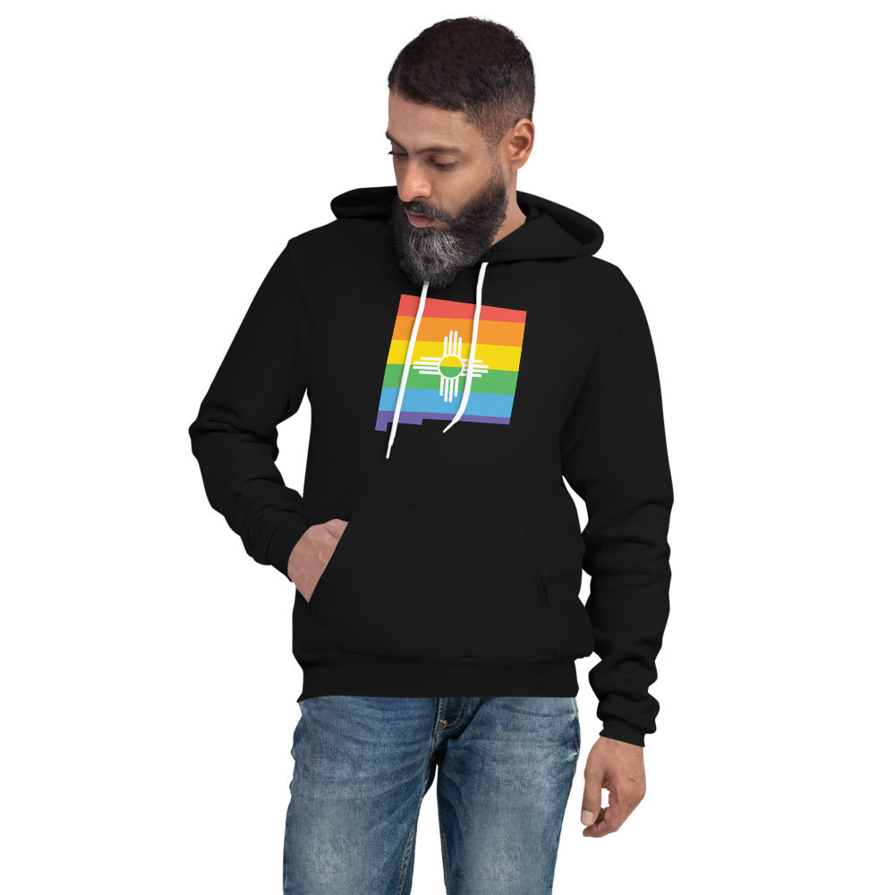 New Mexico State Rainbow - Unisex Hoodie