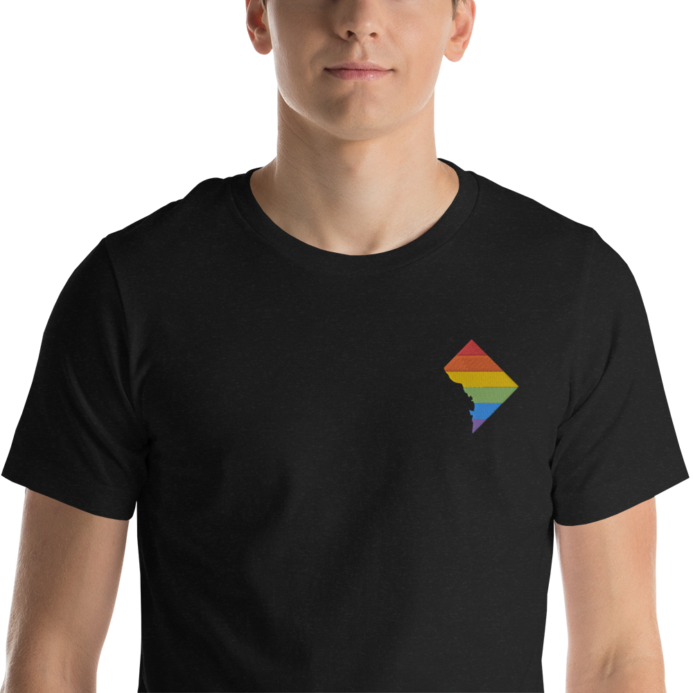 DC State Rainbow - Unisex (Embroidered)