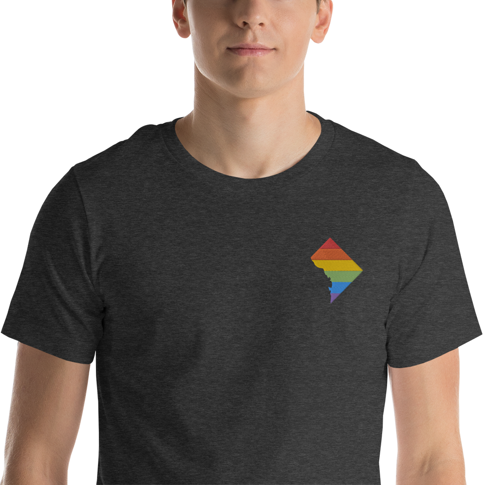 DC State Rainbow - Unisex (Embroidered)