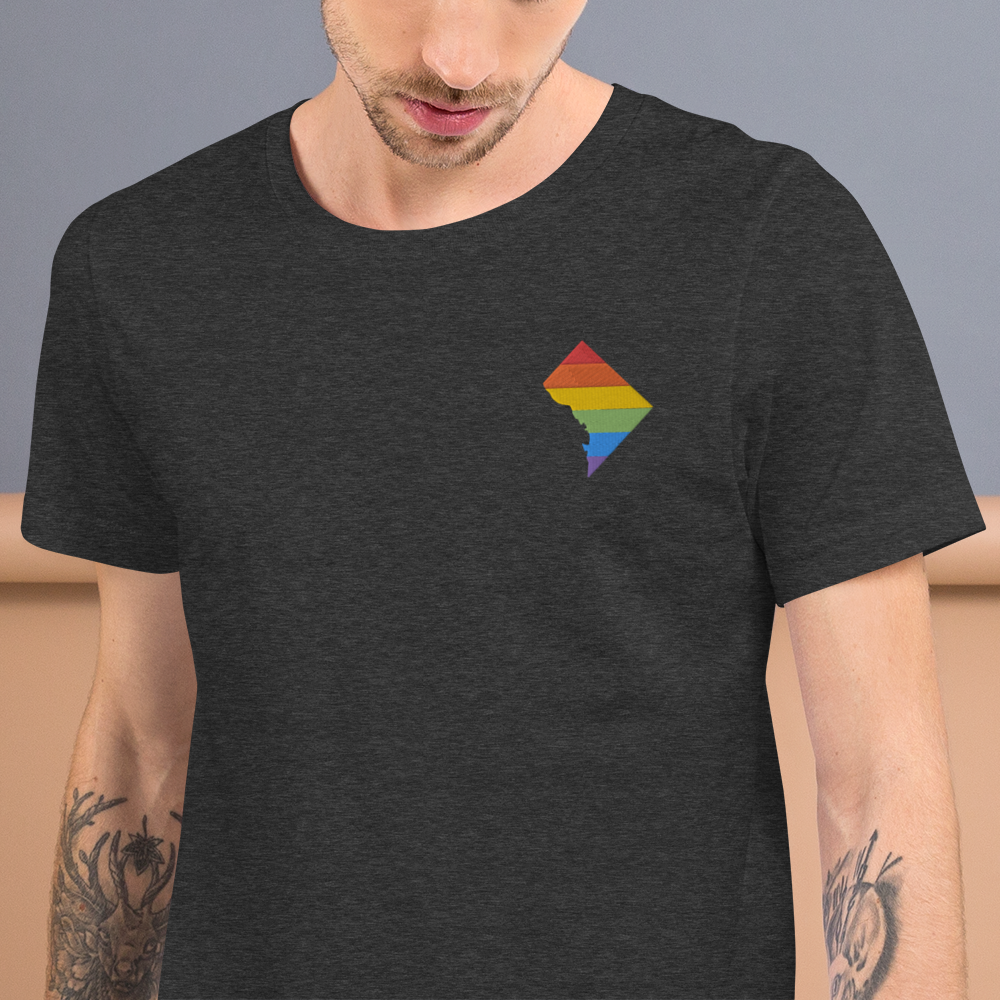 DC State Rainbow - Unisex (Embroidered)
