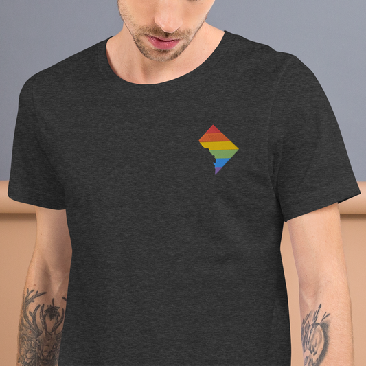 DC State Rainbow - Unisex (Embroidered)
