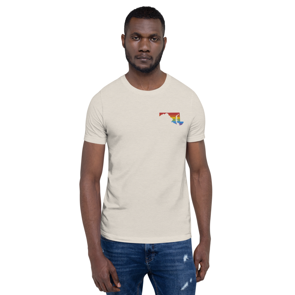 Maryland State Rainbow - Unisex (Embroidered)