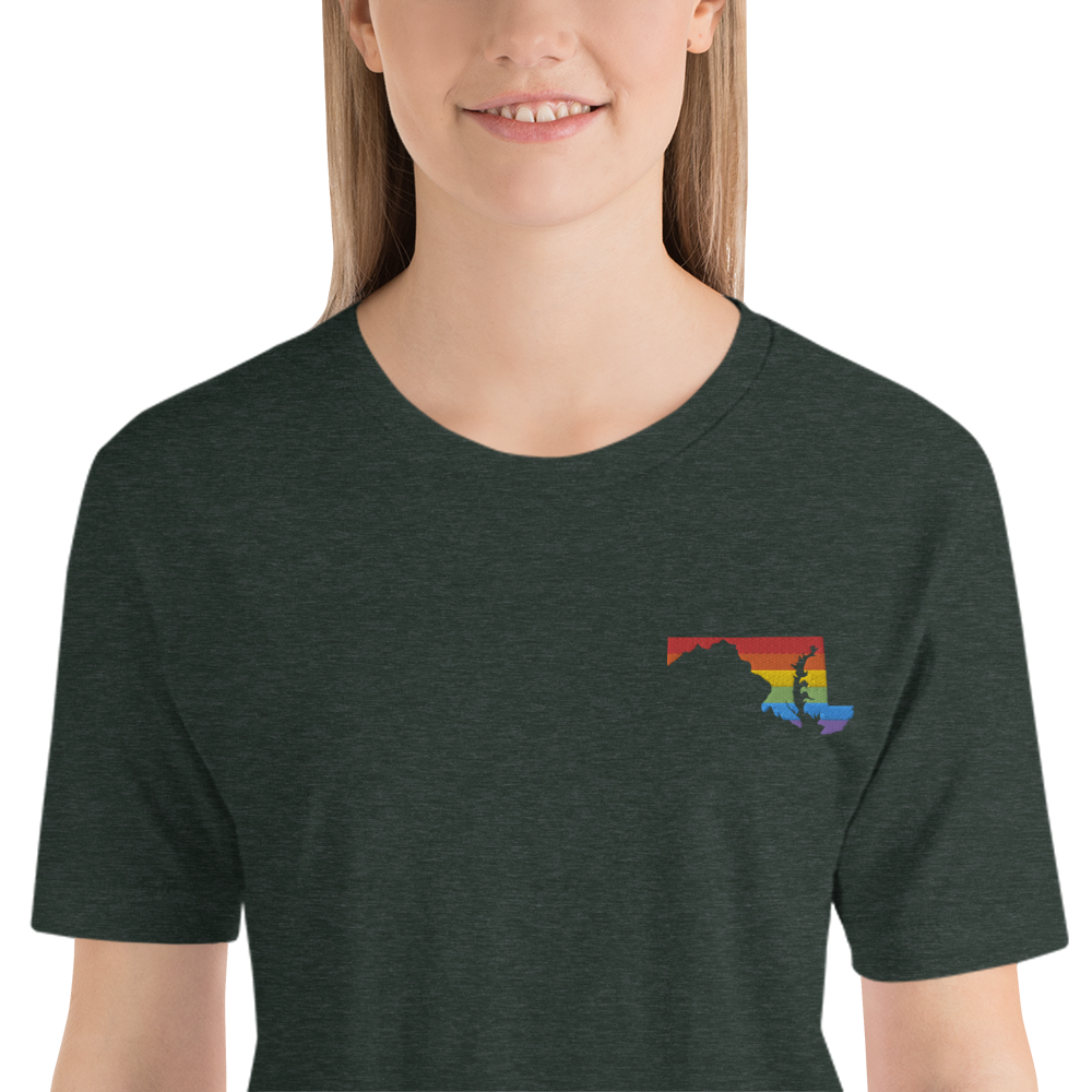 Maryland State Rainbow - Unisex (Embroidered)