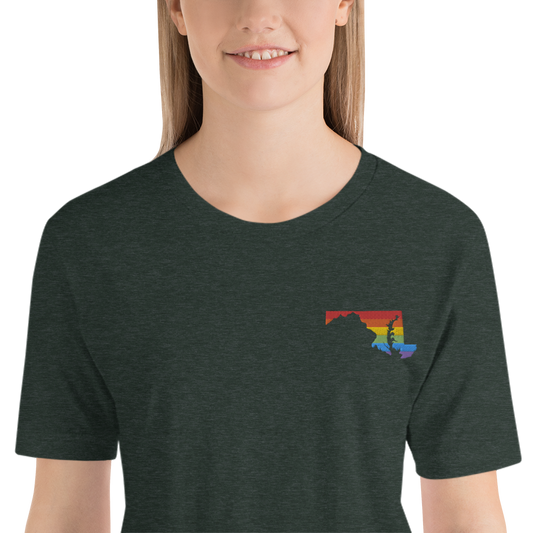 Maryland State Rainbow - Unisex (Embroidered)