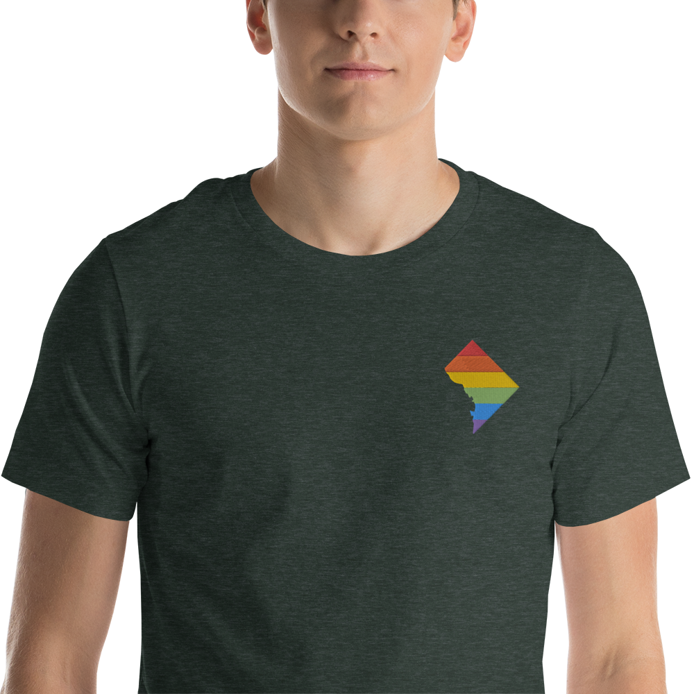 DC State Rainbow - Unisex (Embroidered)