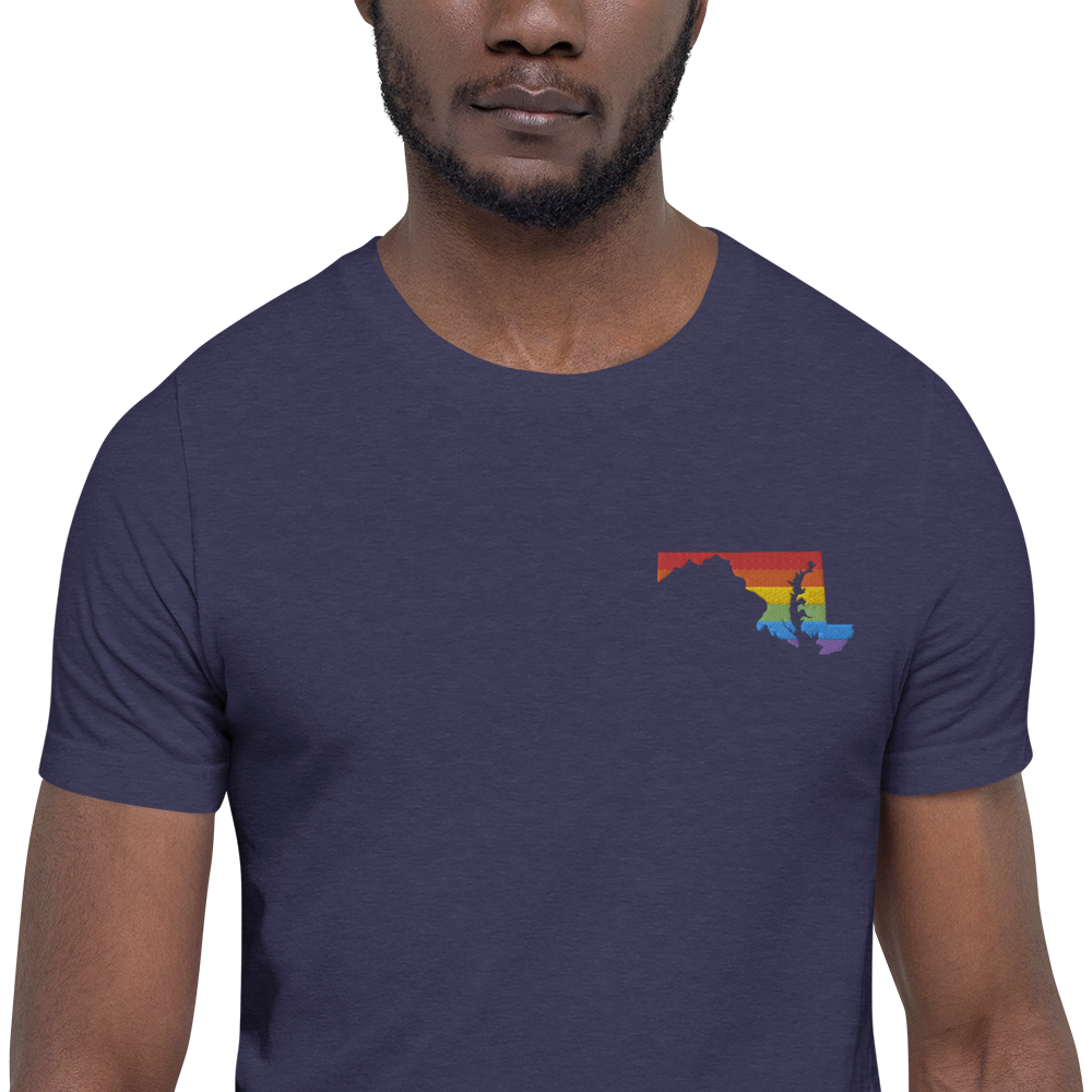 Maryland State Rainbow - Unisex (Embroidered)