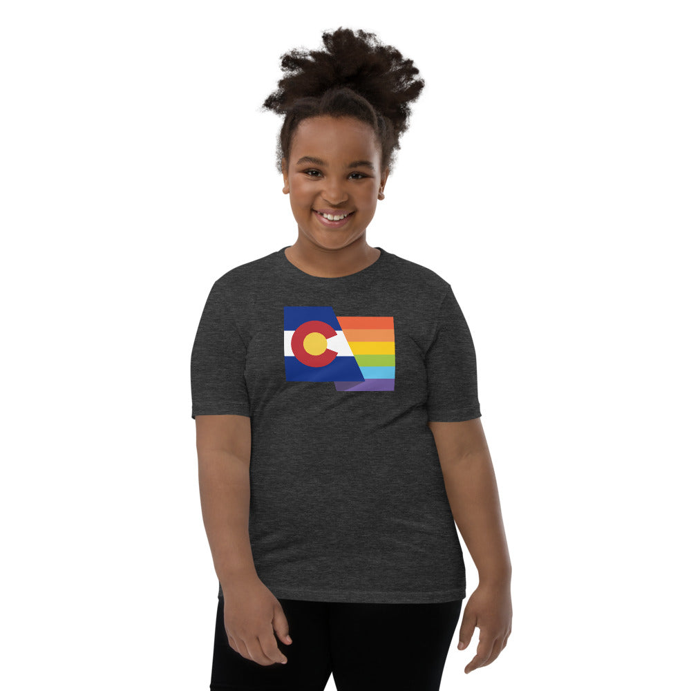 Colorado Pride - Youth Shirt - Queer America Clothing