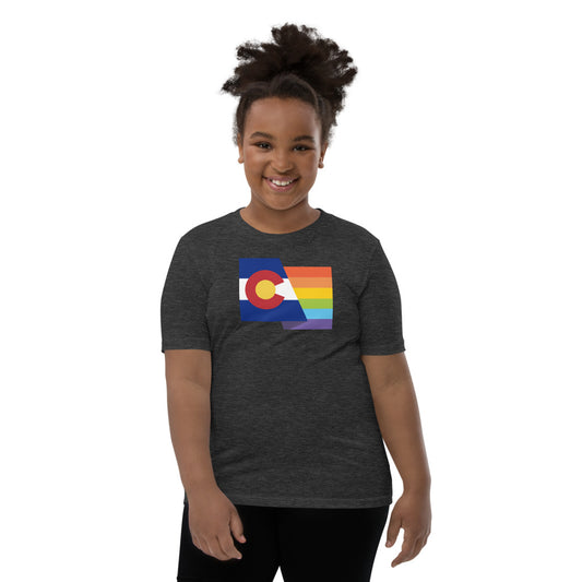 Colorado Pride - Youth Shirt - Queer America Clothing