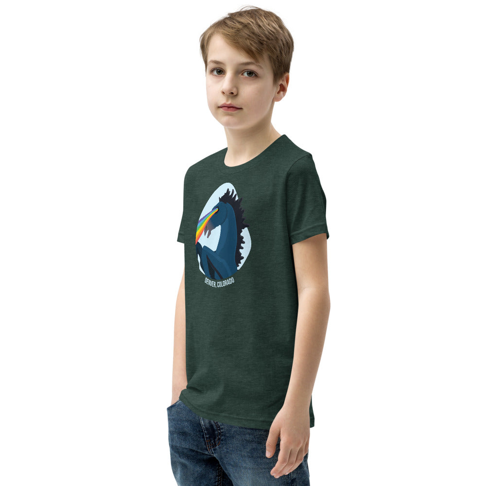 Denver Blucifer Pride Eyes - Youth Shirt