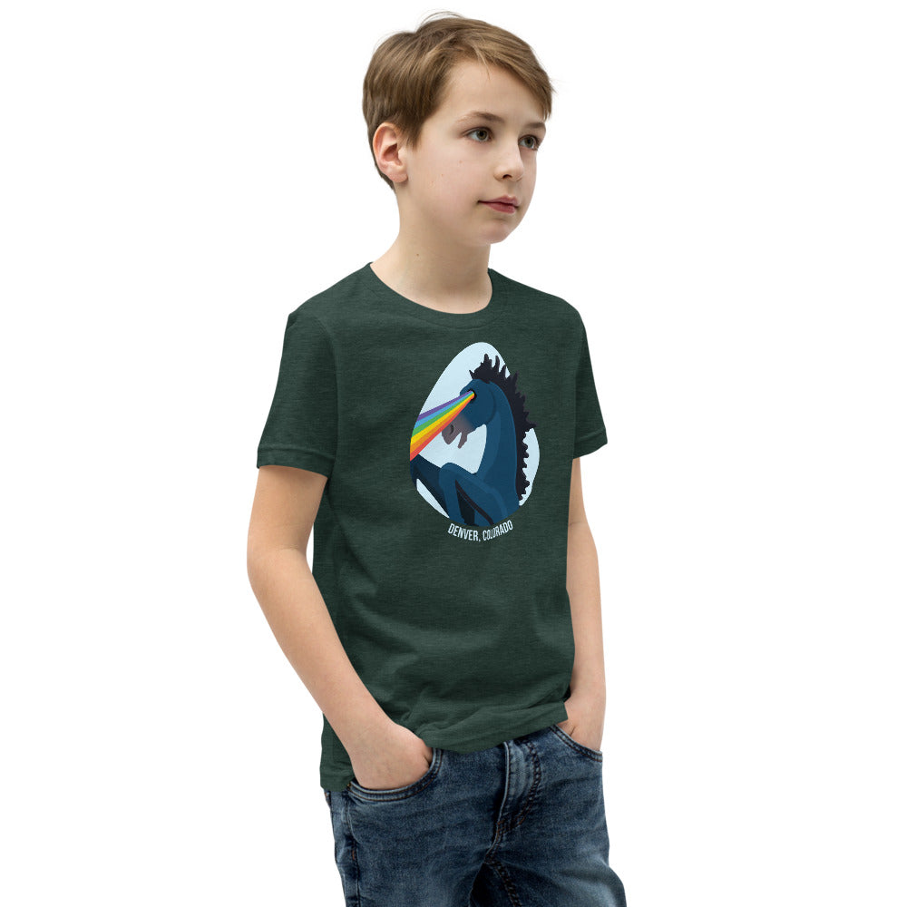 Denver Blucifer Pride Eyes - Youth Shirt