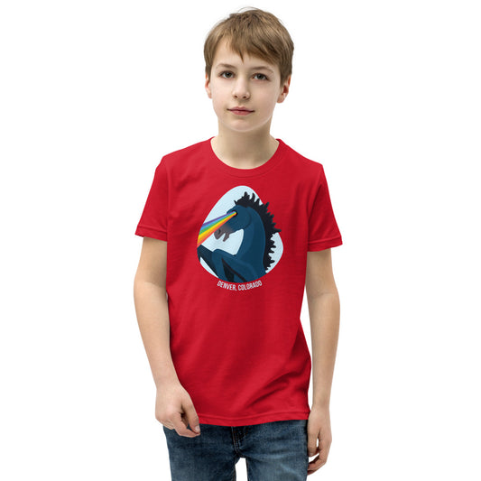 Denver Blucifer Pride Eyes - Youth Shirt