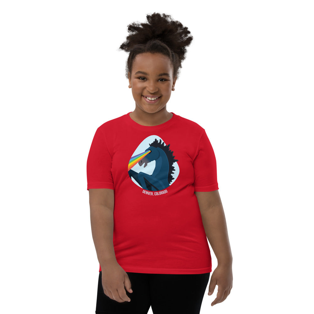 Denver Blucifer Pride Eyes - Youth Shirt