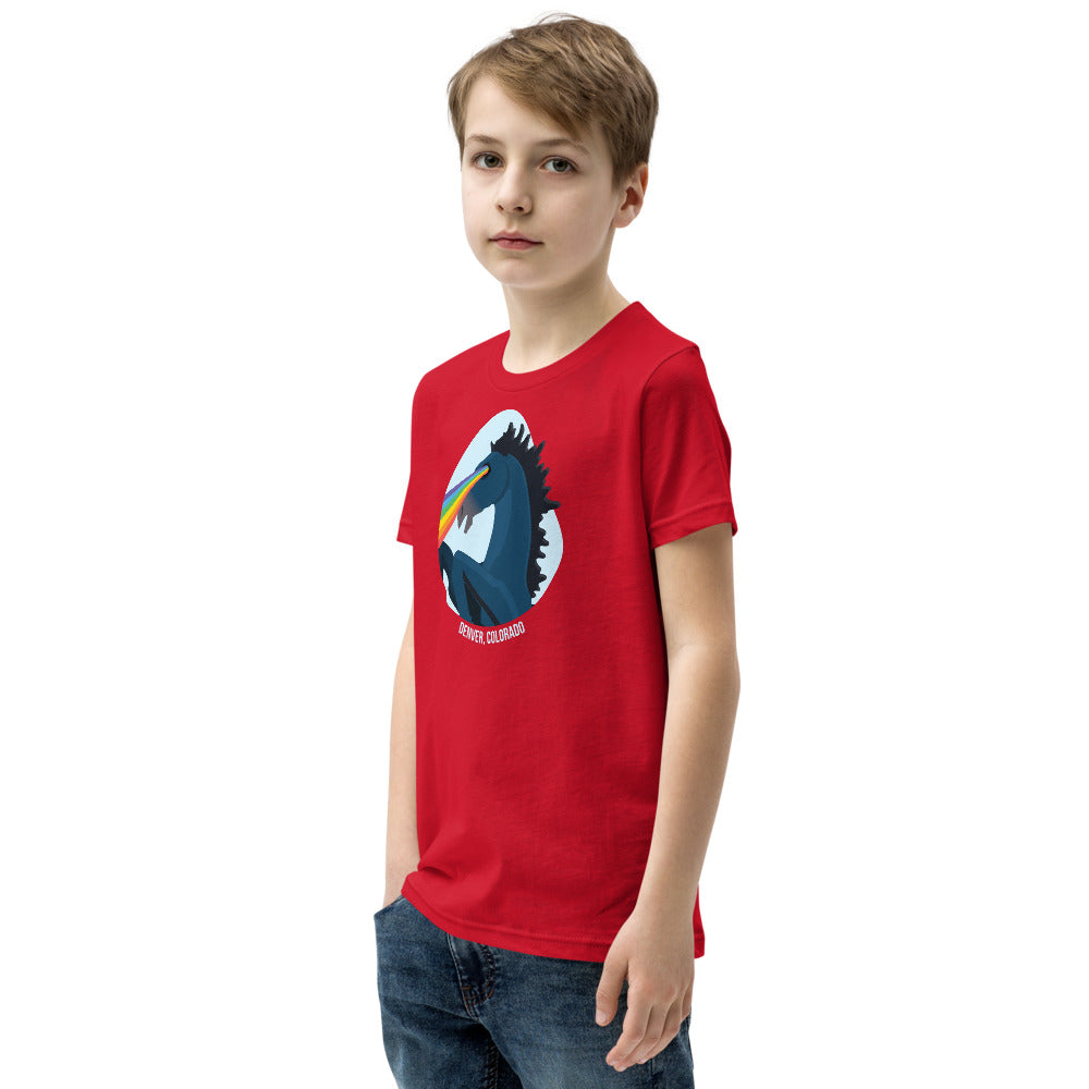 Denver Blucifer Pride Eyes - Youth Shirt