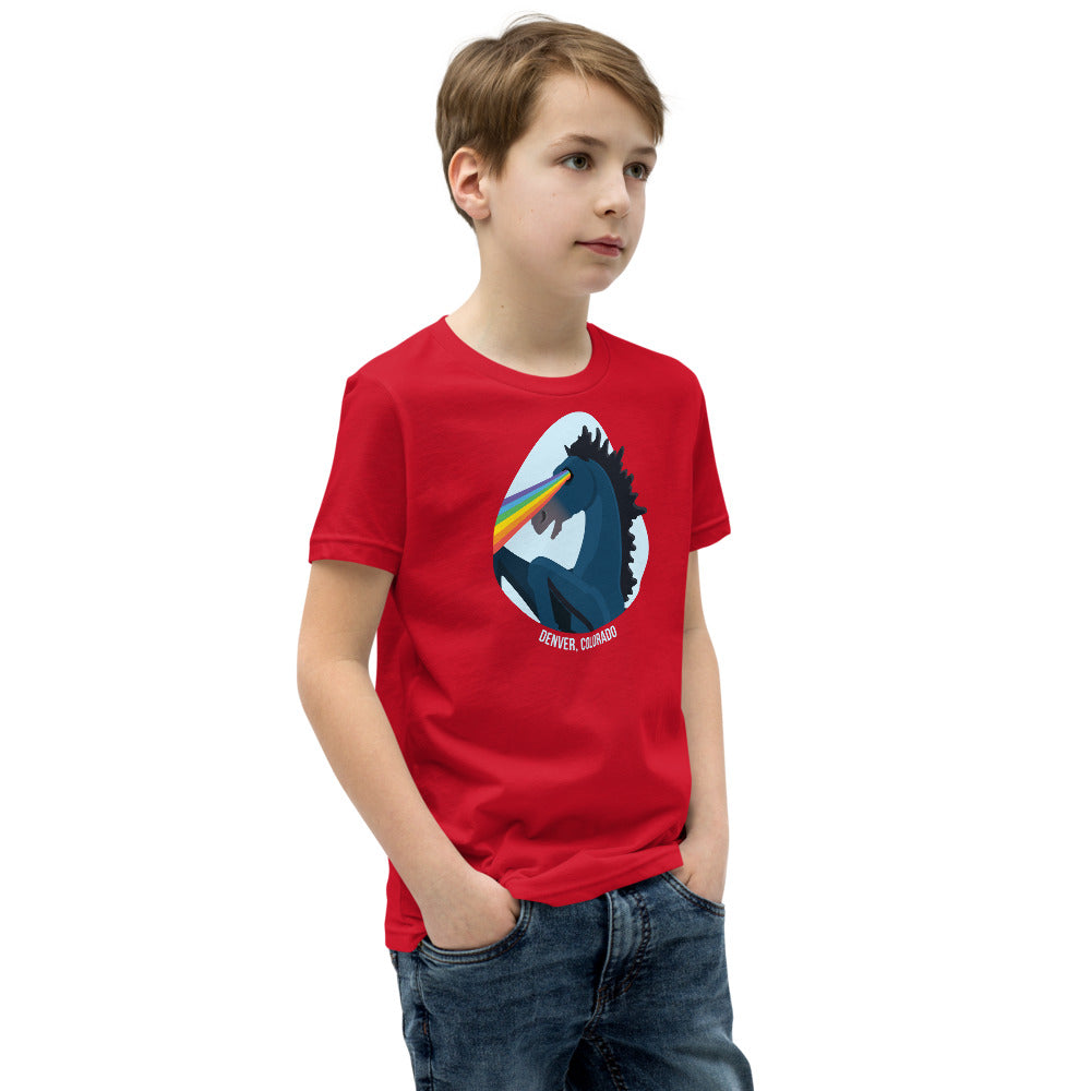 Denver Blucifer Pride Eyes - Youth Shirt