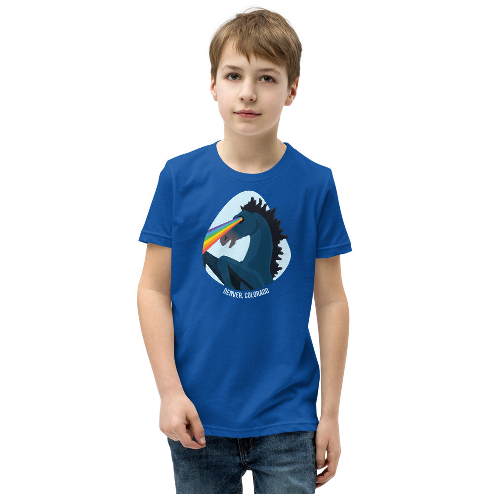 Denver Blucifer Pride Eyes - Youth Shirt