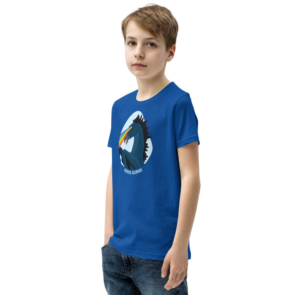 Denver Blucifer Pride Eyes - Youth Shirt