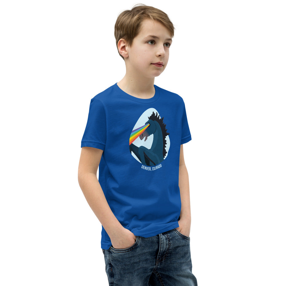 Denver Blucifer Pride Eyes - Youth Shirt