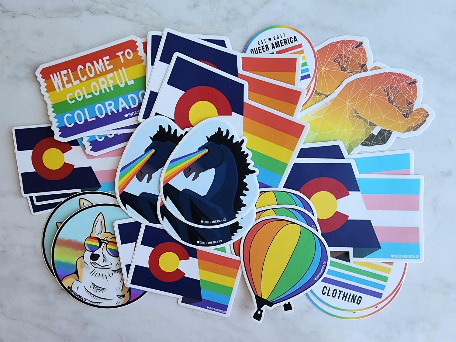 Stickers, Magnets, Patches, and Pins