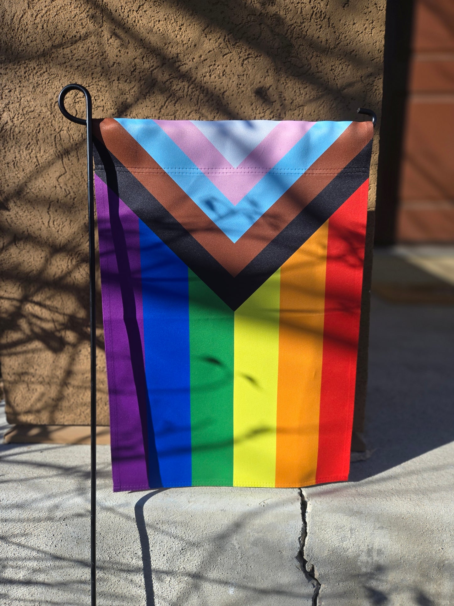 LGBTQ+ Progress Pride - Garden Flag
