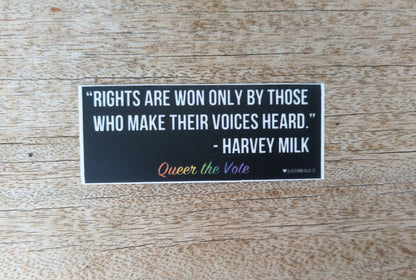 Queer The Vote - 6 Sticker Pack