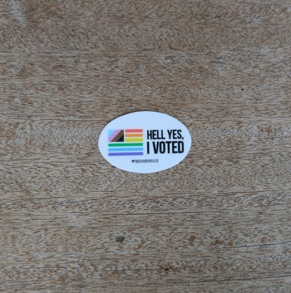 Queer The Vote - 6 Sticker Pack