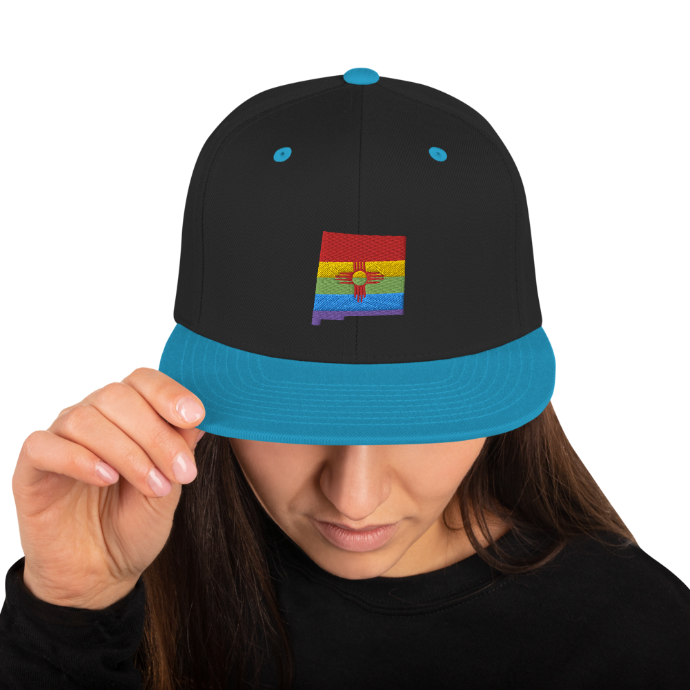 New Mexico Pride - Snapback Hat (Embroidered)