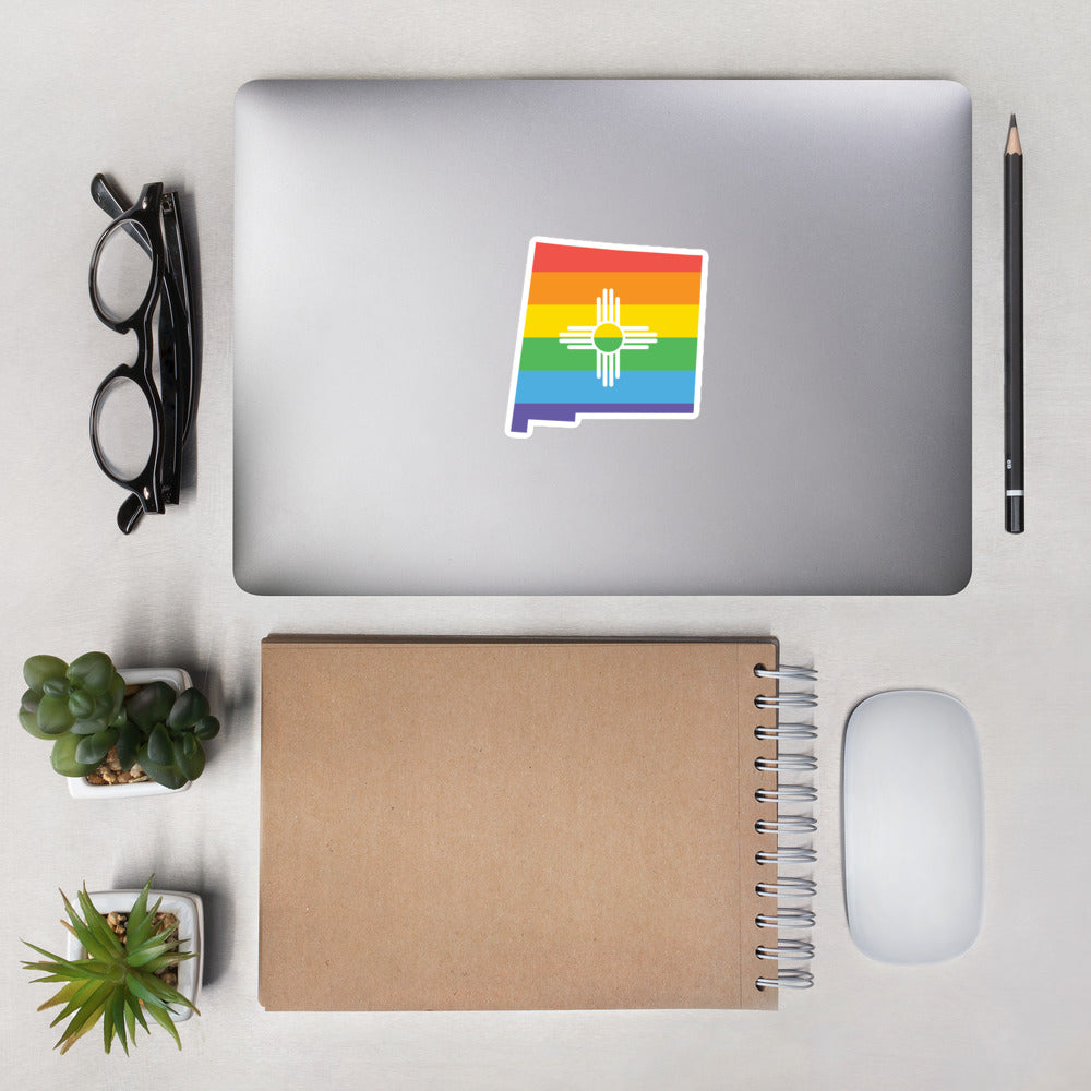 New Mexico State Rainbow - Sticker