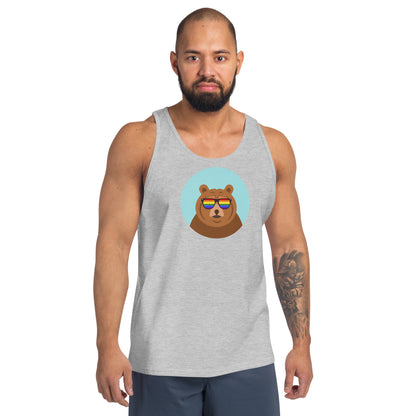 Bear Gay Pride - Unisex Tank Top