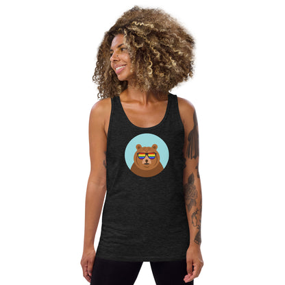 Bear Gay Pride - Unisex Tank Top