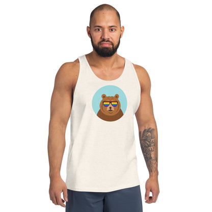 Bear Gay Pride - Unisex Tank Top