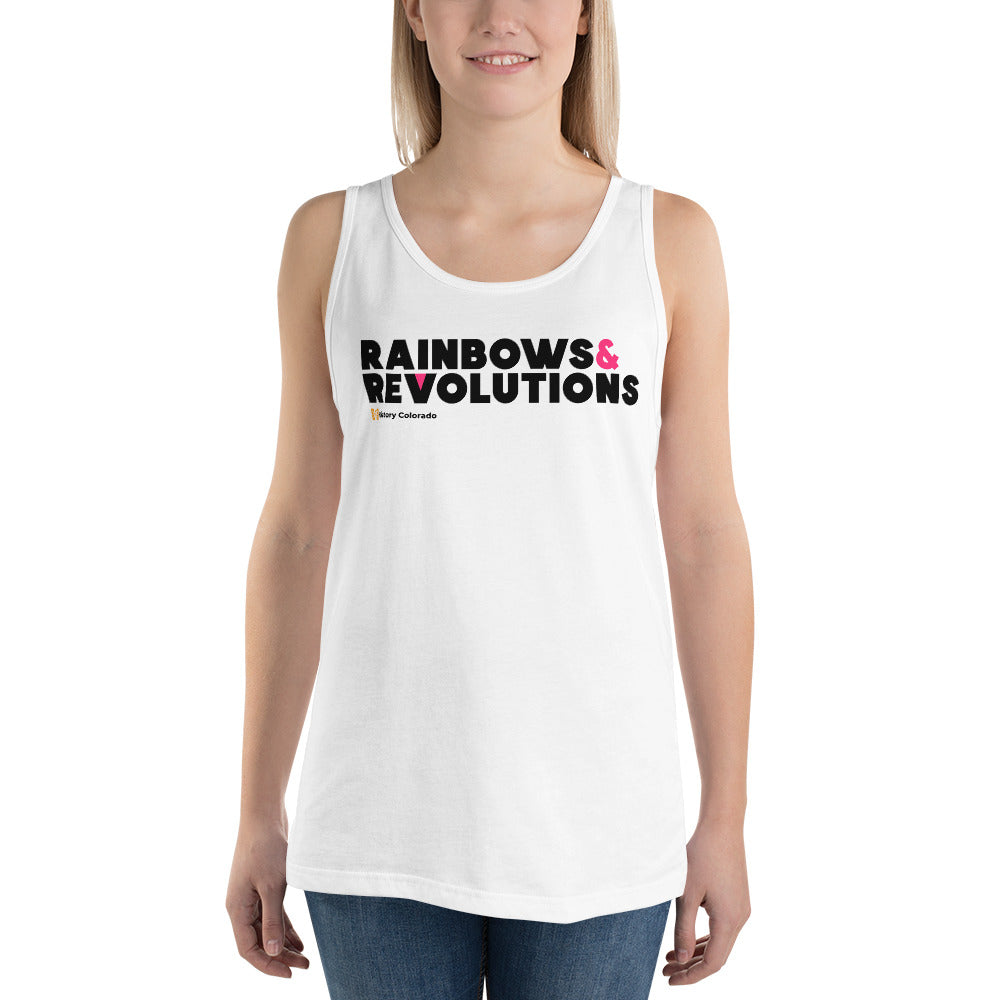 Rainbows & Revolutions - Unisex Tank Top