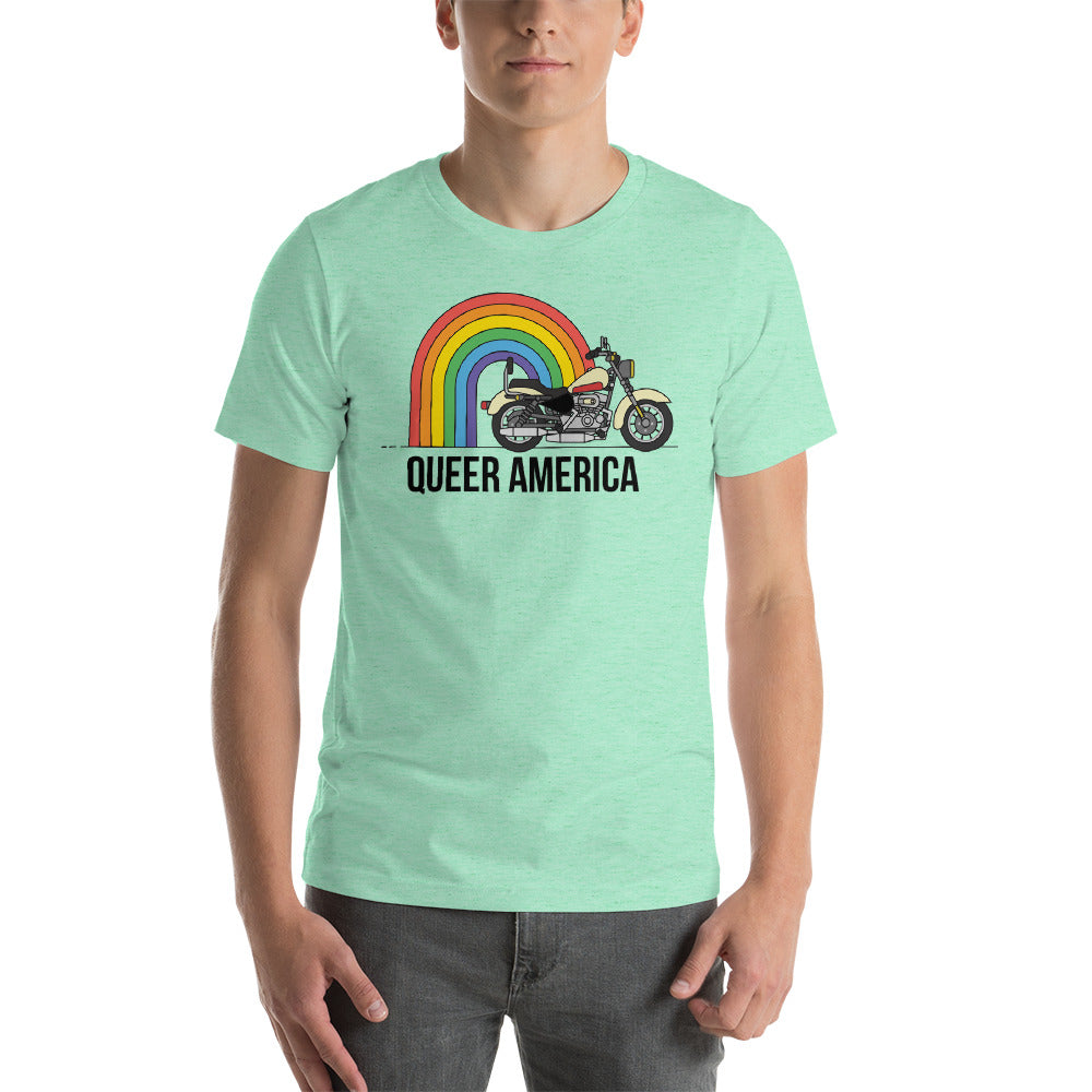 MotorQueers Motorcycle Shirt - Queer America Clothing