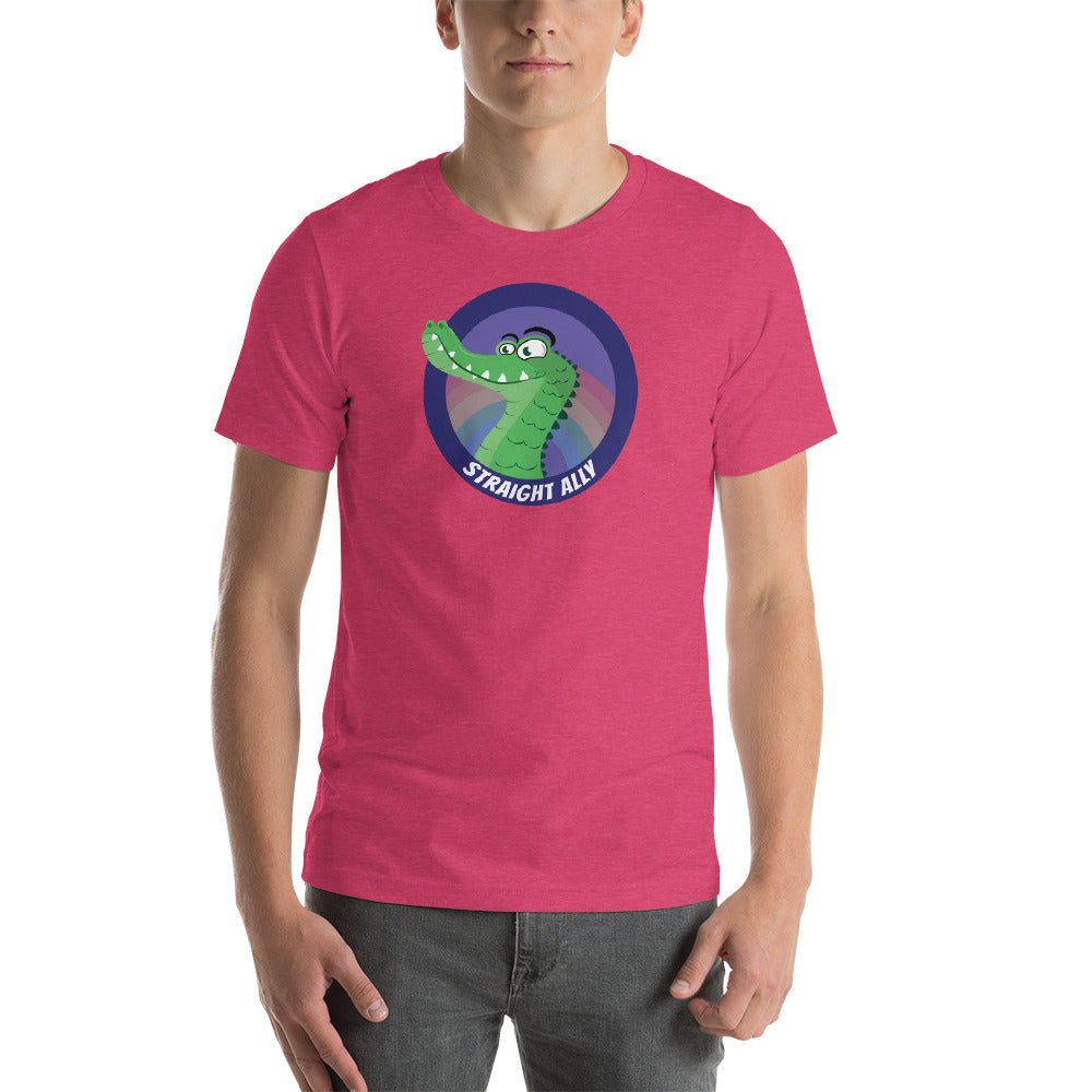 Straight Ally Alligator Shirt - Queer America Clothing