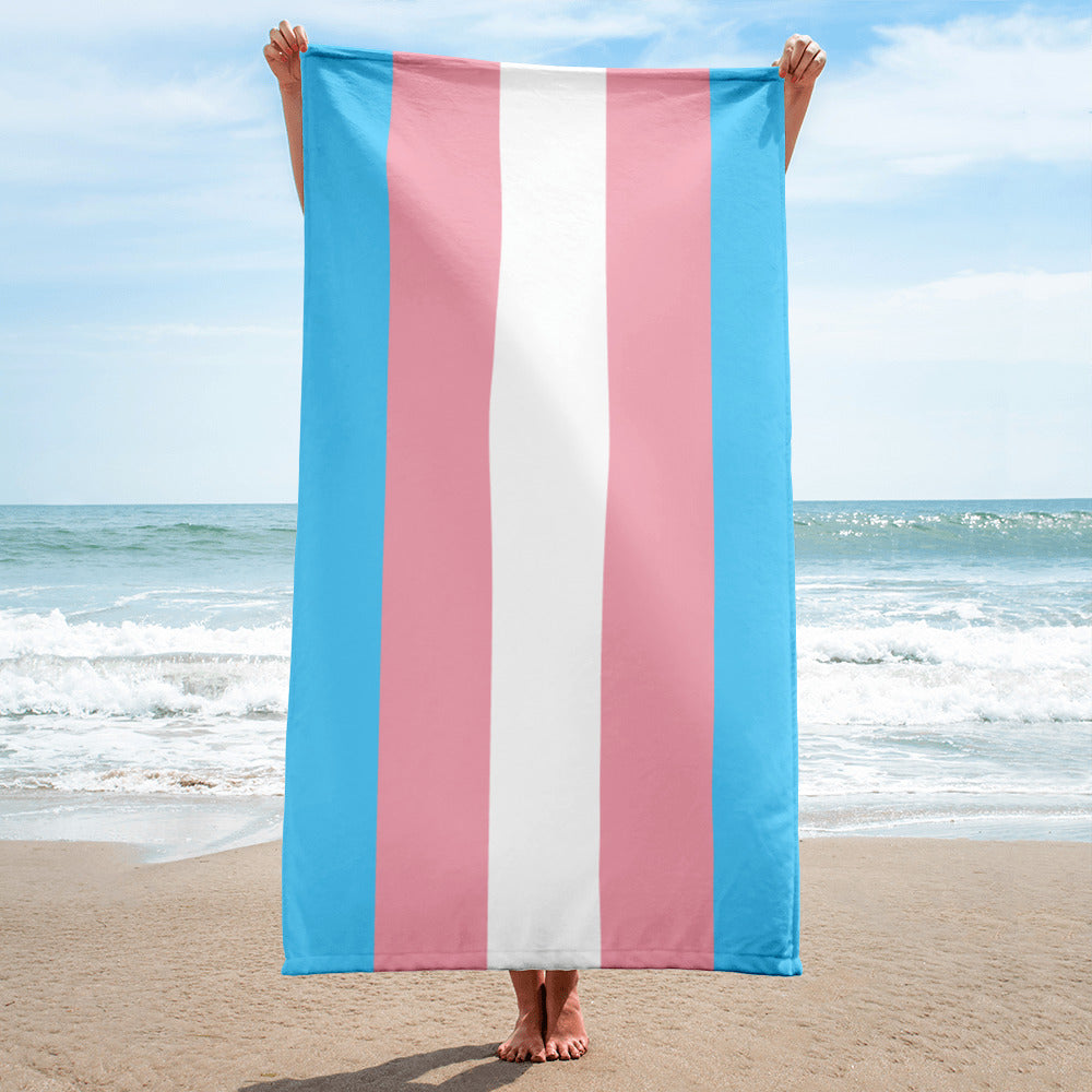 Trans Pride Towel - Queer America Clothing