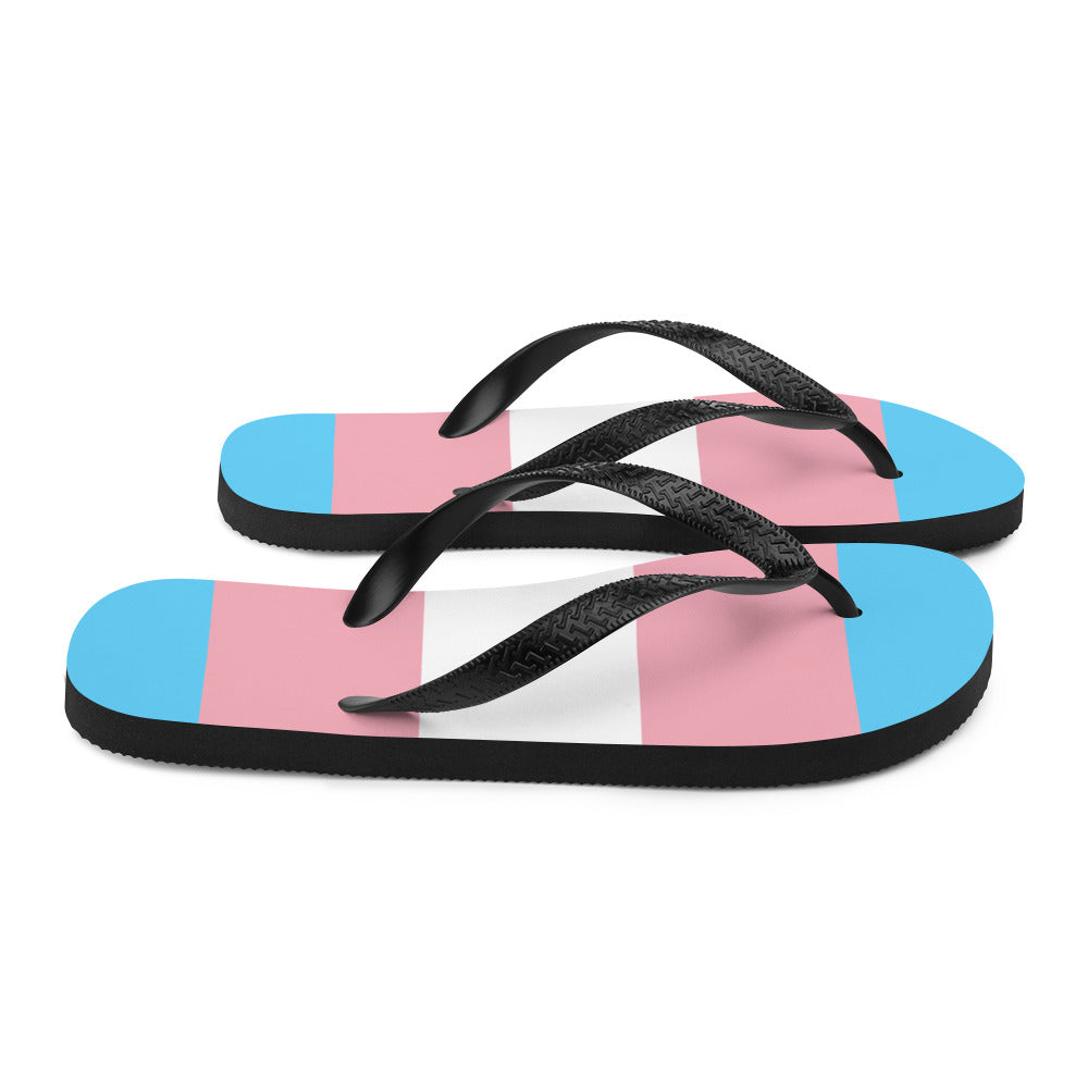 Tran Pride Flag - Flip-Flops