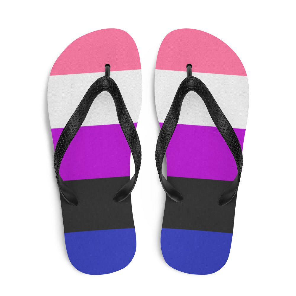 Gender Fluid Pride - Flip-Flops