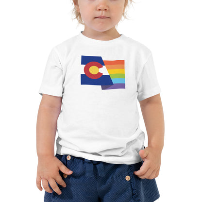 Colorado Pride - Toddler Shirt - Queer America Clothing