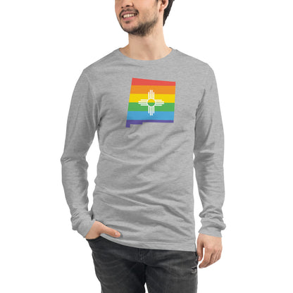 New Mexico State Rainbow - Unisex Long Sleeve