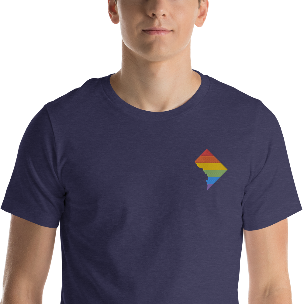 DC State Rainbow - Unisex (Embroidered)