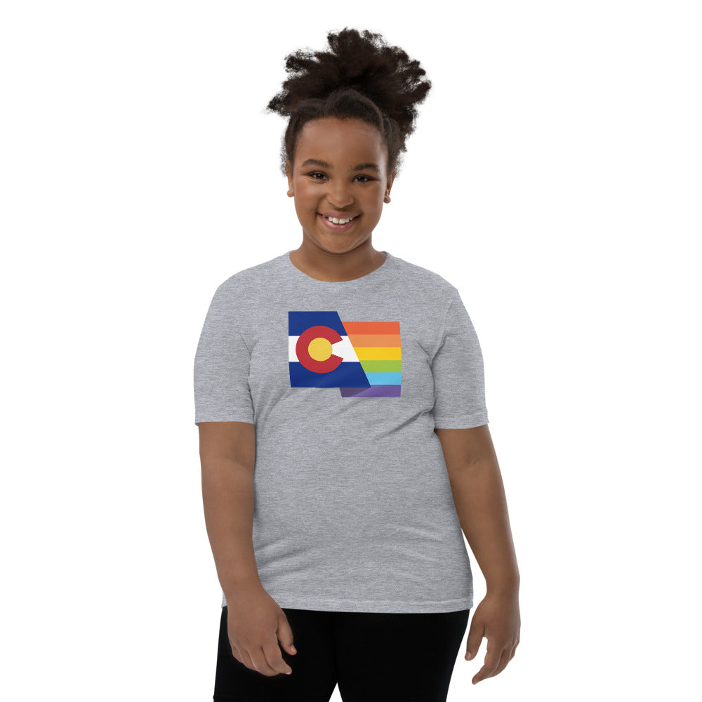 Colorado Pride - Youth Shirt - Queer America Clothing